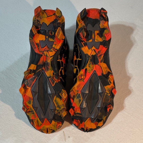 Under Armour Spotlight Franchise 4 RM Jr. Phoenix Fire Baseball Cleats EUC - Picture 4 of 15